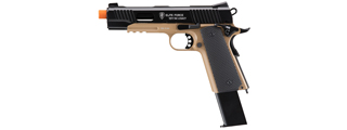 Elite Force 1911 Tac Legacy Edition Gas Blowback Airsoft Pistol (Color: Black / Dark Earth)