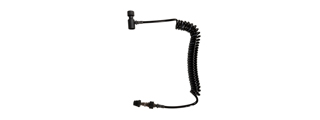 HK Army Slide Check Coiled Remote Line (Color: Black)