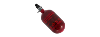 HK Army Aerolite Carbon Fiber Tank 68Ci / 4500 PSI (Color: Red)