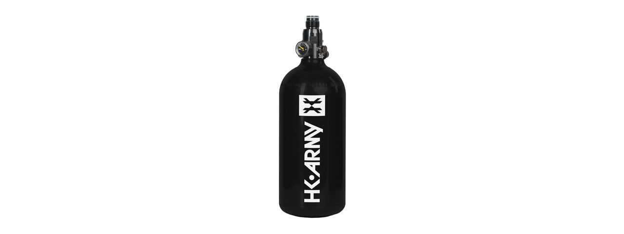 HK Army Aluminum Tank 48Ci / 3000 PSI (Color: Black) - Click Image to Close