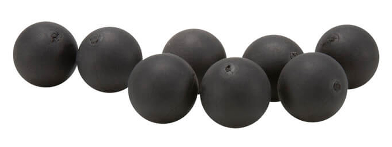 Umarex 250 Count T4E .50 Cal Rubber Ball (Color: Black) - Click Image to Close