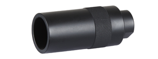 Atlas Custom Works 14mm Negative CQB Flash Hider (Color: Black)