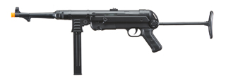 AGM WWII MP40 Machine Pistol Airsoft AEG (Color: Black)