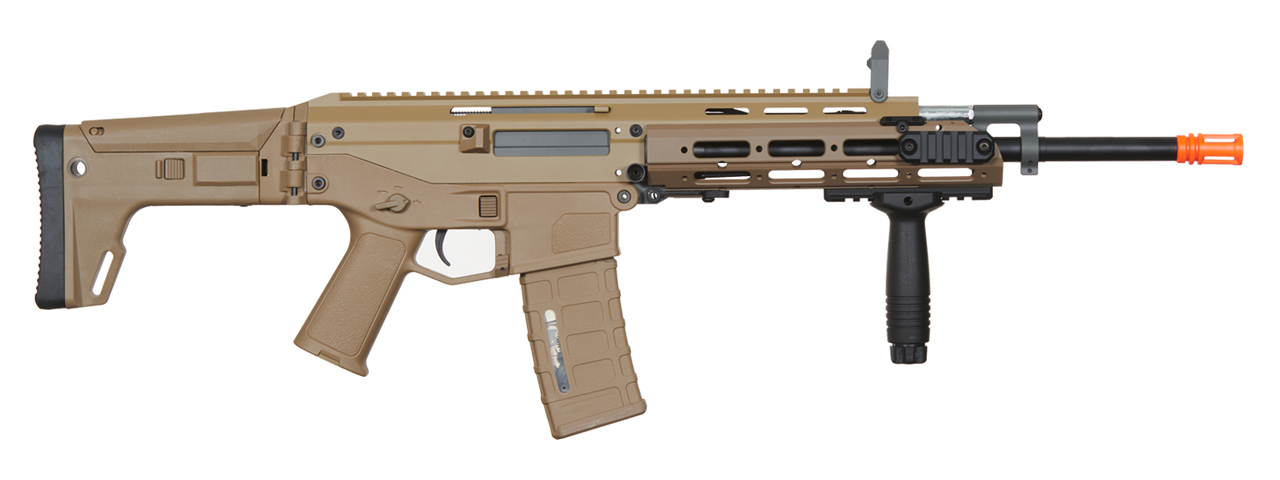 Atlas Custom Works Masada ACR Airsoft AEG Rifle (Color: Flat Dark Earth) - Click Image to Close