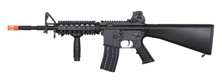 Atkas Custom Works M4 SR16 DMR Full Metal Airsoft AEG Rifle (Color: Black)