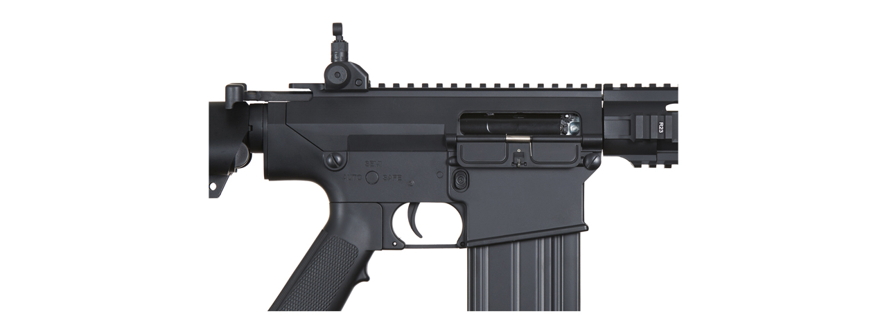 Atlas Custom Works Full Size SR25-K Precision Airsoft AEG Rifle (Color: Black)