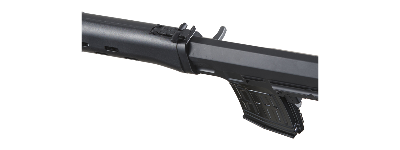 Atlas Custom Works Airsoft SVD S Bolt Action Rifle w/ Folding Stock - BLACK