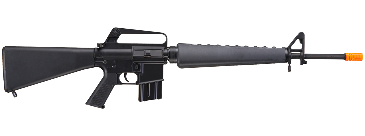 Jag Precision E&C Full Metal Vietnam M16 Airsoft Gun (Color: Black) - Click Image to Close