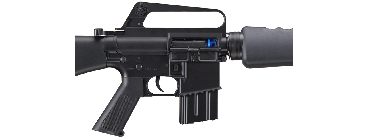 Jag Precision E&C Full Metal Vietnam M16 Airsoft Gun (Color: Black) - Click Image to Close