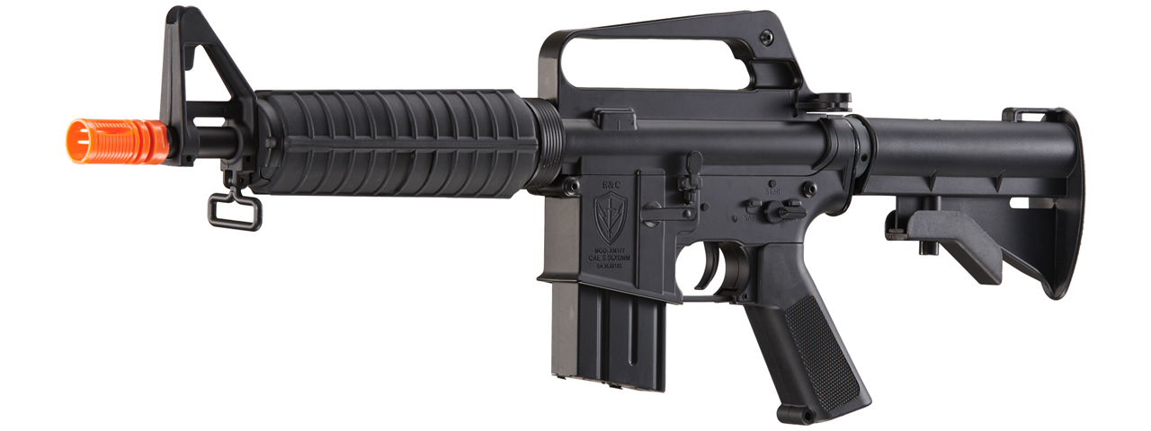 Jag Precision E&C Full Metal XM177 Airsoft Gun (Color: Black) - Click Image to Close