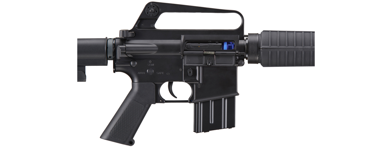 Jag Precision E&C Full Metal XM177 Airsoft Gun (Color: Black) - Click Image to Close