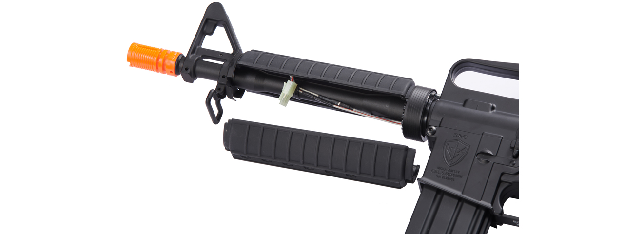 Jag Precision E&C Full Metal XM177 Airsoft Gun (Color: Black)