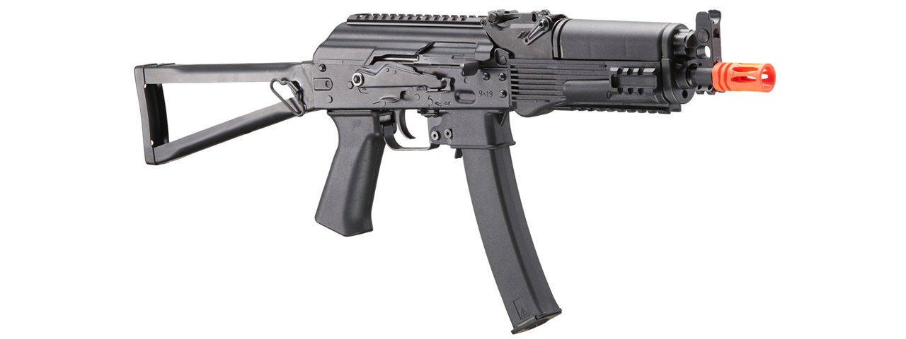 Kalashnikov USA Licensed KR-9 SBR Airsoft AEG Rifle (Color: Black) - Click Image to Close