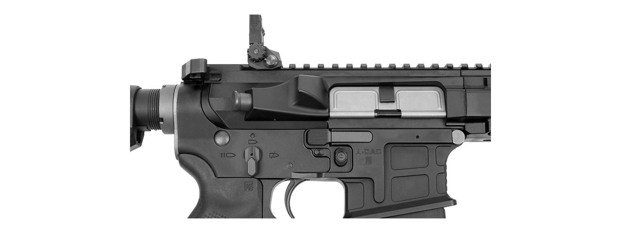 KWA PTS Radian Model 1 Gas Blowback Airsoft Rifle (Color: Black) - Click Image to Close