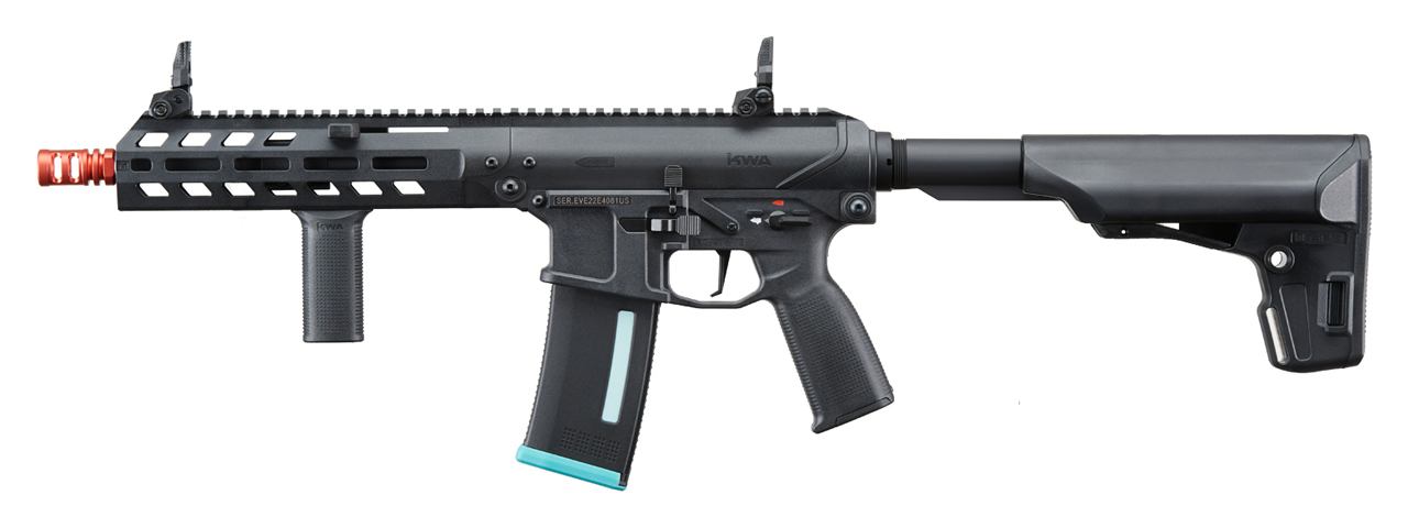 KWA Originals AEG 2.5+ EVE-9 Airsoft AEG Rifle (Color: Black)