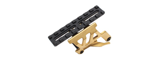 Laylax Aluminum Custom Neo Scope Mount Base for Tokyo Marui Hi-Capa 5.1 & 4.3 Series GBB Pistols (Color: Gold)