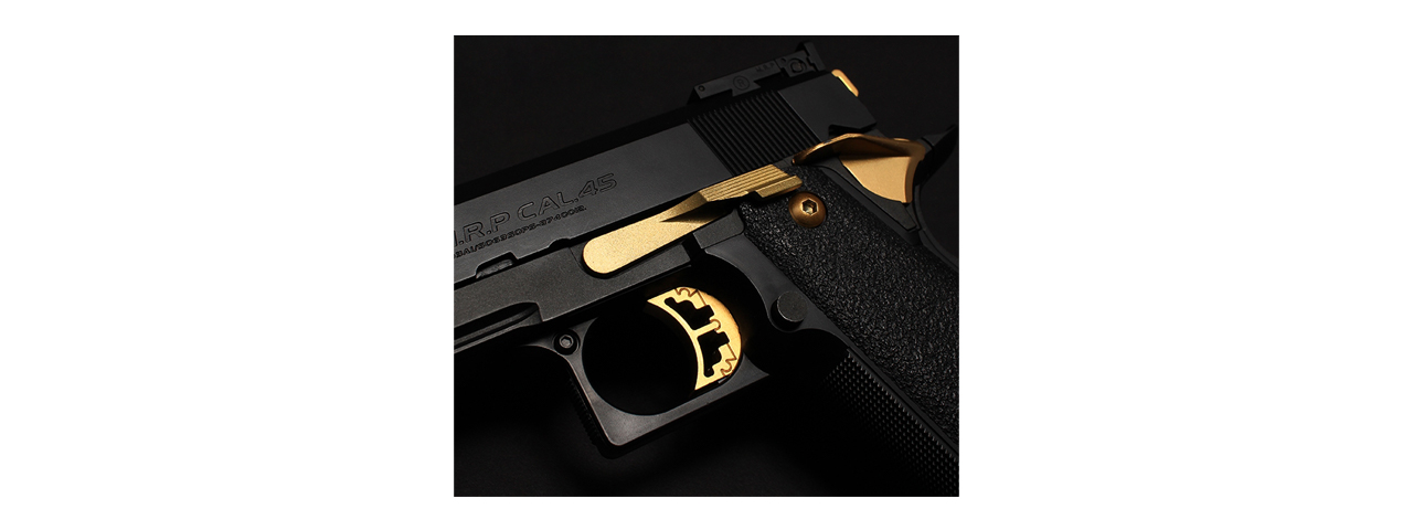 Laylax Nineball Tokyo Marui Hi-Capa 5.1 & 4.3 Custom Slide Stop (Color: Gold)