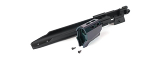 Laylax Zanshin Custom Lower "Edge" Frame & Compensator Set for Hi-Capa 5.1 GBB Airsoft Pistols (Color: Midori Green)