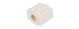 Laylax Block Series 14mm CCW Flash Hider (Color: White)