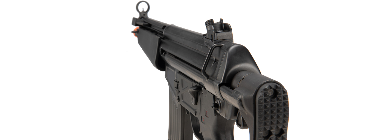 LCT LK-53A3 Full Metal Airsoft AEG w/ PDW Style Stock (Color: Black) - Click Image to Close