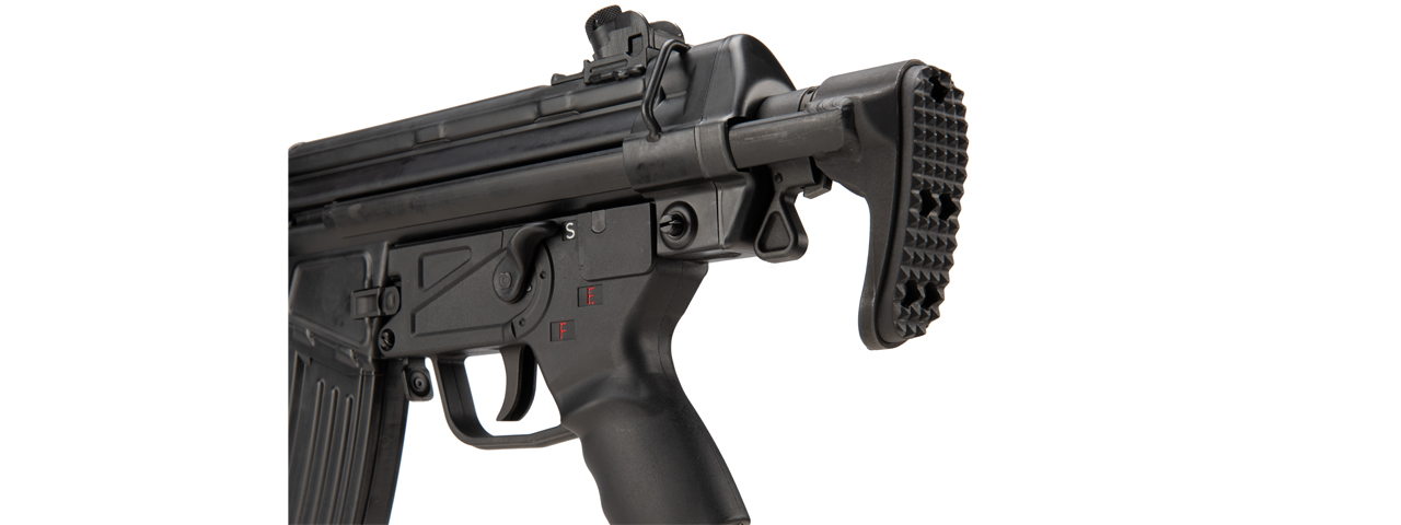 LCT LK-53A3 Full Metal Airsoft AEG w/ PDW Style Stock (Color: Black)