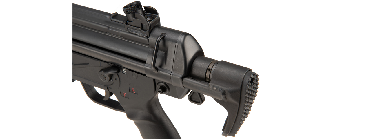 LCT LK-53A3 Full Metal Airsoft AEG w/ PDW Style Stock (Color: Black) - Click Image to Close