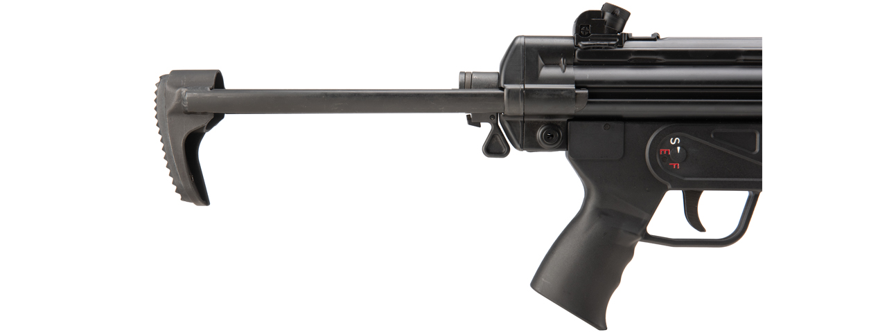 LCT LK-53A3 Full Metal Airsoft AEG w/ PDW Style Stock (Color: Black) - Click Image to Close