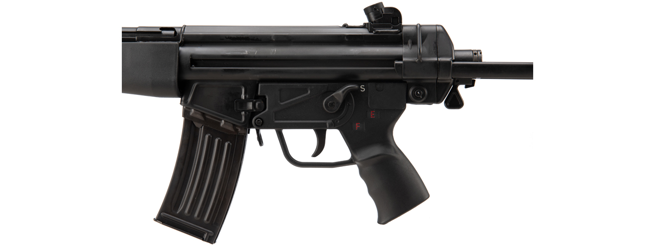 LCT LK-53A3 Full Metal Electric Blowback Airsoft AEG w/ PDW Style Stock (Color: Black) - Click Image to Close