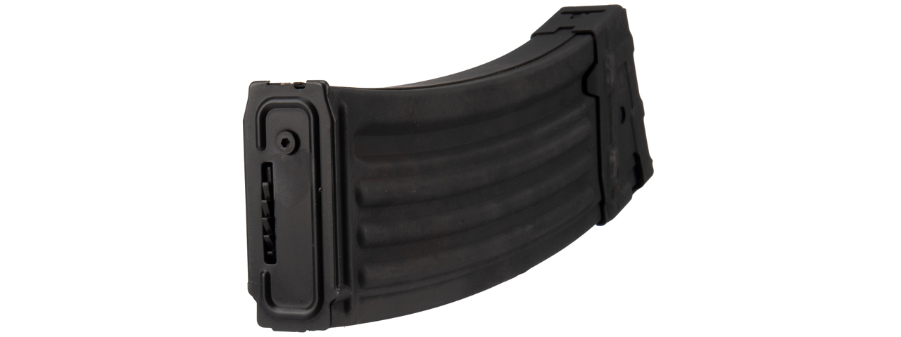 LCT 600 Round Metal Hi-Cap Magazine for LK-33 Series Airsoft AEGs (Color: Black)