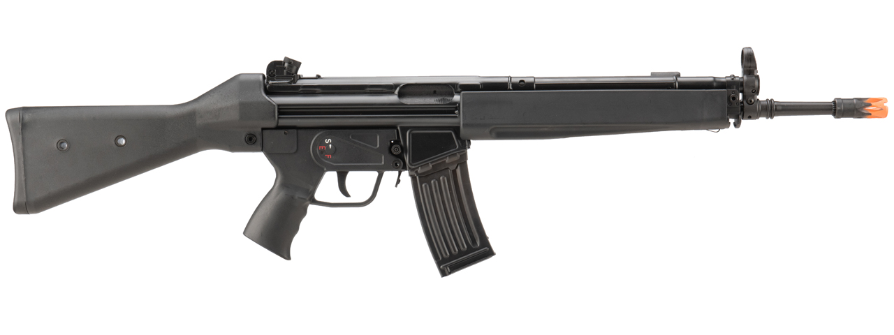 LCT LK-33 A2 Full Metal Airsoft AEG w/ Electric Blowback Feature (Color: Black) - Click Image to Close