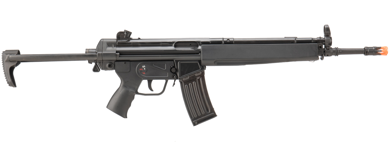 LCT LK-33 A3 Full Metal Airsoft AEG w/ PDW Style Stock (Color: Black)