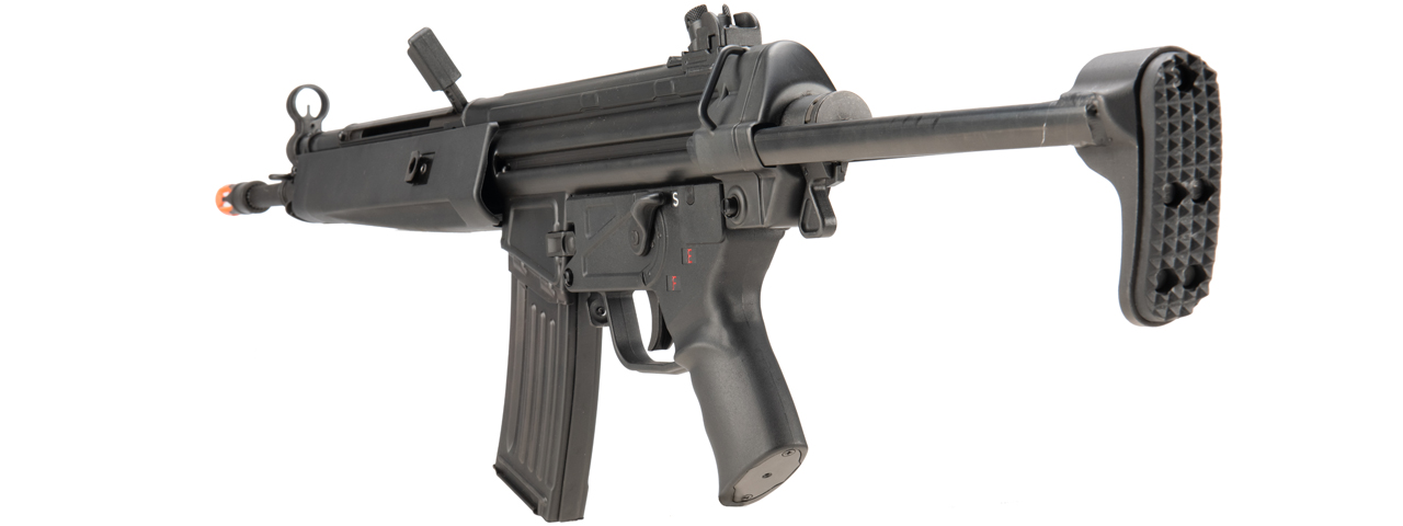 LCT LK-33 A3 Full Metal Airsoft AEG w/ PDW Style Stock (Color: Black) - Click Image to Close