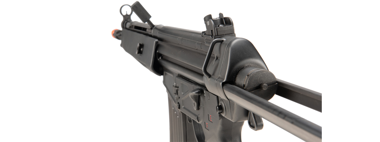 LCT LK-33 A3 Full Metal Airsoft AEG w/ PDW Style Stock (Color: Black) - Click Image to Close