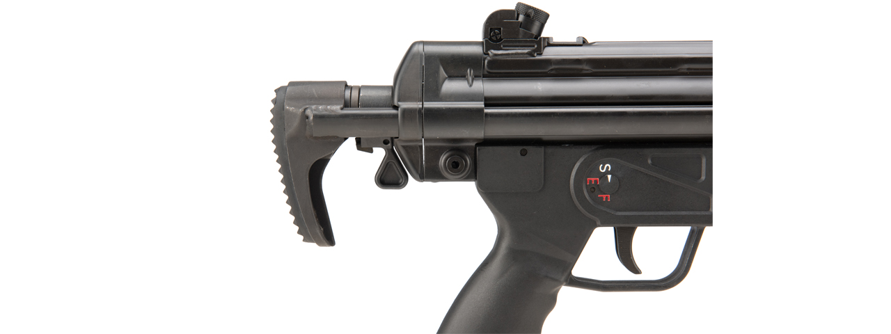 LCT LK-33 A3 Full Metal Electric Blowback Airsoft AEG w/ PDW Style Stock (Color: Black)