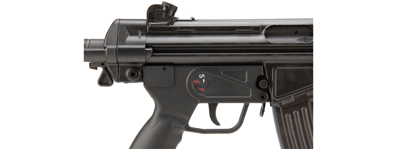 LCT LK-33 A3 Full Metal Electric Blowback Airsoft AEG w/ PDW Style Stock (Color: Black)