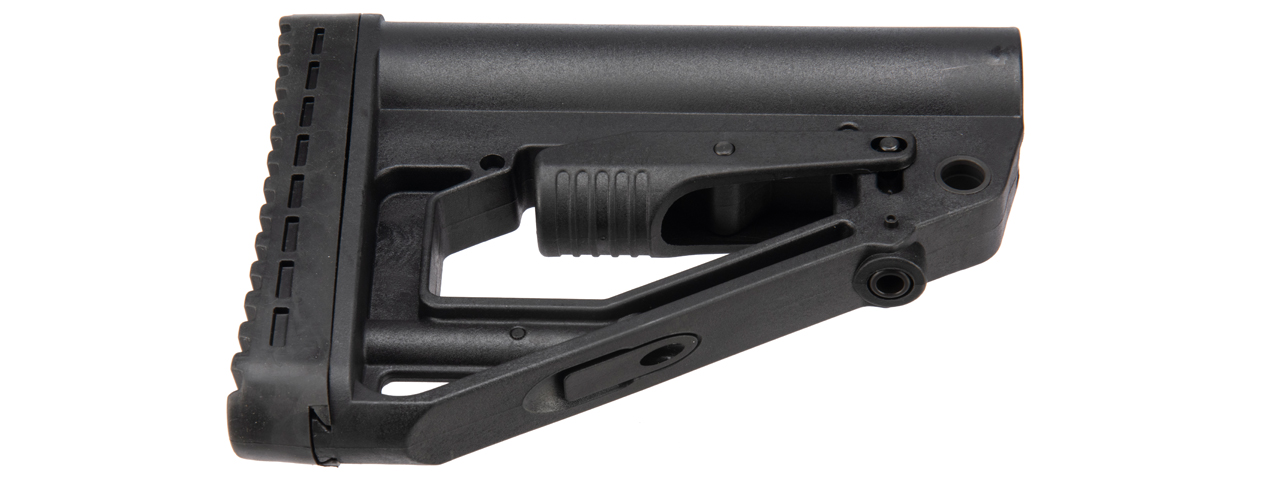 LCT Tactical Adjustable Buttstock for M4 Buffer Tubes (Color: Black)