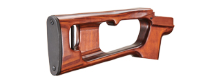 LCT Airsoft SVD Real Wood Fixed Stock