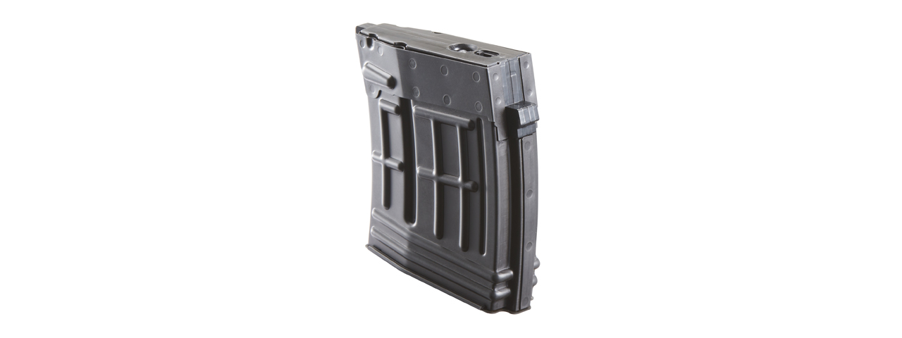 LCT Airsoft 90 Round SVD Metal Magazine (Color: Black)