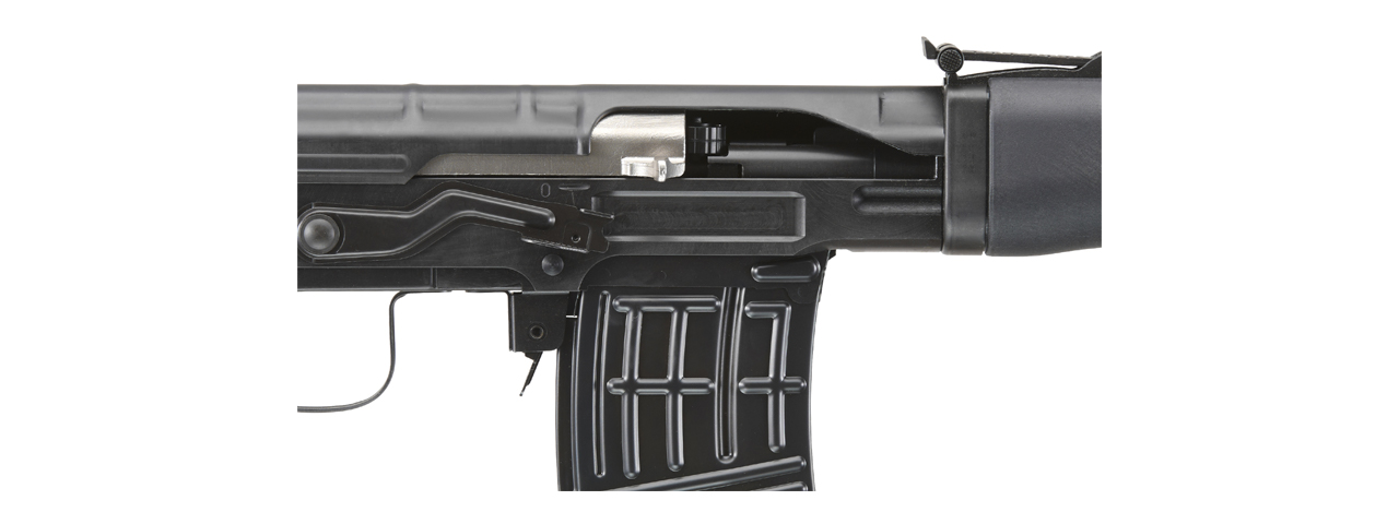 LCT SVD Dragunov Electric Airsoft Sniper Rifle (Color: Black)