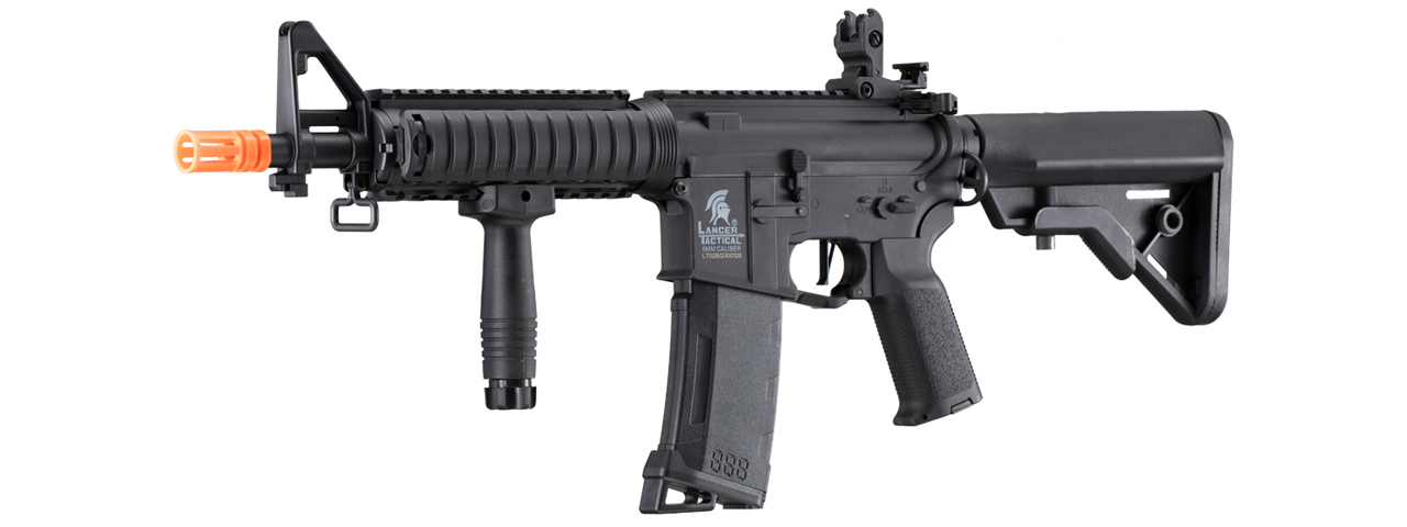 Lancer Tactical Gen 3 MK18 MOD 0 Field M4 Airsoft AEG Rifle (Color: Black) - Click Image to Close