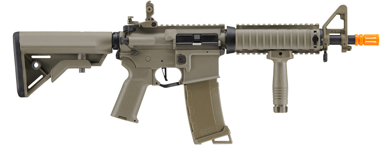 Lancer Tactical Gen 3 MK18 MOD 0 Field M4 Airsoft AEG Rifle (Color: Tan) - Click Image to Close