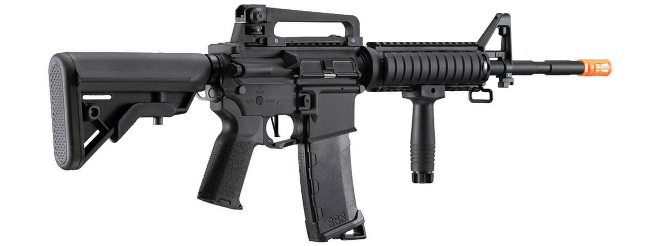 Lancer Tactical Gen 3 M4 SopMod Airsoft AEG Rifle (Color: Black)