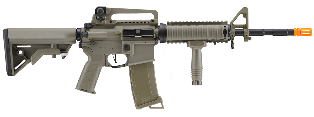 Lancer Tactical Gen 3 M4 SopMod Airsoft AEG Rifle (Color: Dark Earth) - Click Image to Close