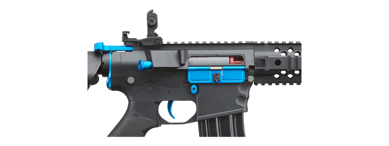 Lancer Tactical Gen 2 M4 Evo Airsoft AEG Rifle (Color: Black / Blue)