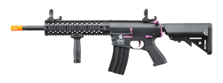 Lancer Tactical Gen 2 M4 Evo Airsoft AEG Rifle (Color: Black / Purple)