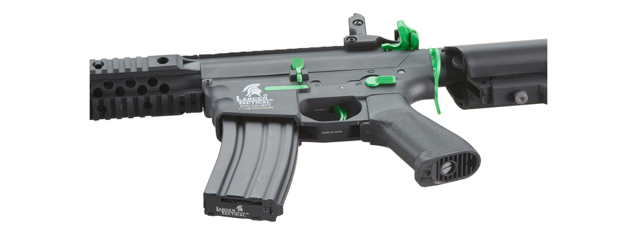 Lancer Tactical Gen 2 M4 Evo Airsoft AEG Rifle (Color: Black / Green)