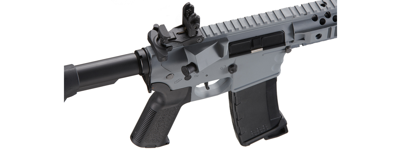 Lancer Tactical Gen 3 10" M4 Evo RIS Airsoft AEG (Color: Gray)