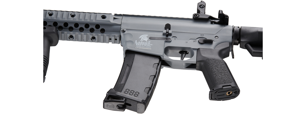 Lancer Tactical Gen 3 10" M4 Evo RIS Airsoft AEG (Color: Gray)