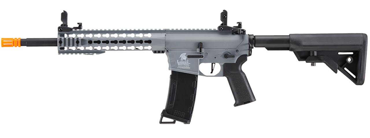 Lancer Tactical Gen 3 Keymod M4 Evo AEG Airsoft Rifle (Color: Gray) - Click Image to Close