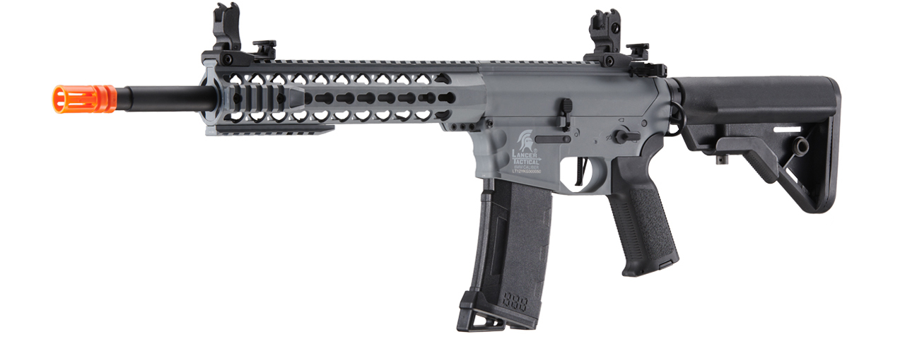 Lancer Tactical Gen 3 Keymod M4 Evo AEG Airsoft Rifle (Color: Gray)